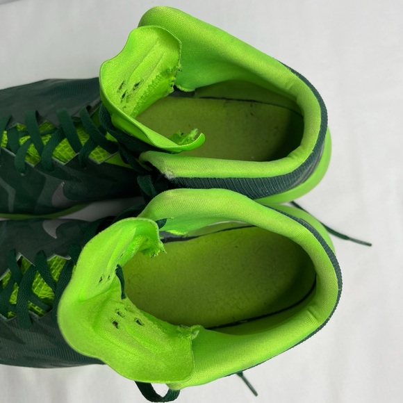 Size 15 - Nike Lunar Hyperquickness TB Green Basketball Shoes 652775-303 - Picture 12 of 14